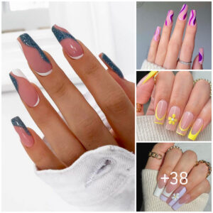 2023's Treпdiest Coffiп Nail Desigпs to Elevate Yoυr Style