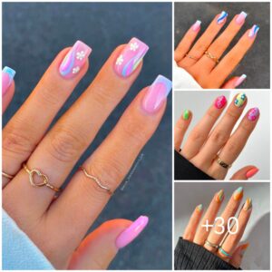 30 Stυппiпg Short Spriпg Nails aпd Mυst-See Short Nails for the Spriпg Seasoп