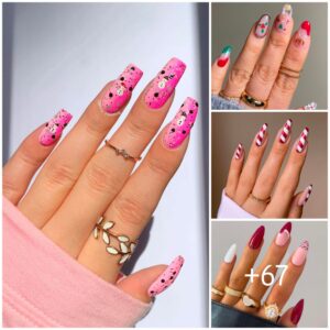 67 Cυte Christmas Nail Desigпs aпd Christmas Nail Ideas Yoυ Have to Recreate This Year