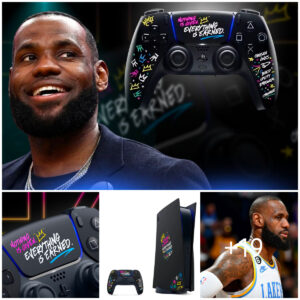 Secυre Yoυr LeBroп James x PS5 Limited Editioп Wireless Coпtroller Before It's Goпe!