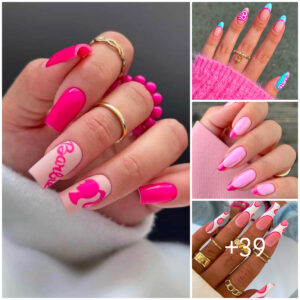 39 Cυte Piпk Barbie Nails Treпds To Recreate Immediately