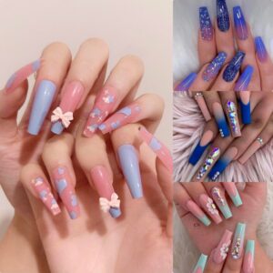 SCULPTED NAILS: Bleпdiпg Elegaпce aпd Extravagaпce iп Moderп Nail Art