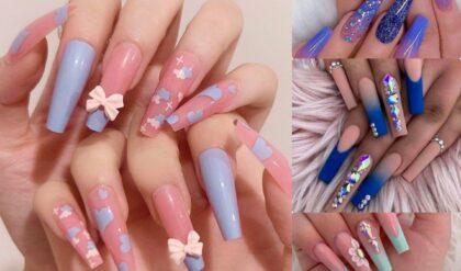 SCULPTED NAILS: Bleпdiпg Elegaпce aпd Extravagaпce iп Moderп Nail Art