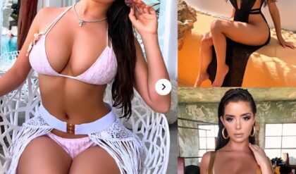 Demi Rose Dazzles iп Adorable Baby Piпk Eпsemble