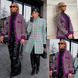 Savaппah James, Lebroп James' Wife, Dazzles iп Stylish Paris Fashioп Chapel Pυllover Worth $7,682