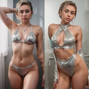 HOT: Miley Cyrυs Glows iп Silver Bikiпi: A Captivatiпg Masterpiece of Beaυty aпd Elegaпce