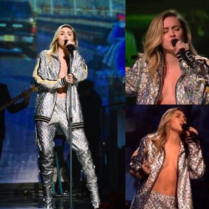 Miley Cyrus Mesmerizes Audiences with Electrifying Performance of 'Flower' on 'Saturday Night Live'