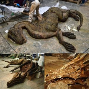 Unearthing a Marvel: Astonishing Dragon Fossil Found in China Leaves Experts Astounded