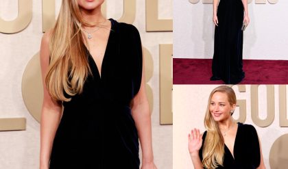 Jennifer Lawrence Stuns in Minimalist Dior Ensemble at the 2024 Golden Globes