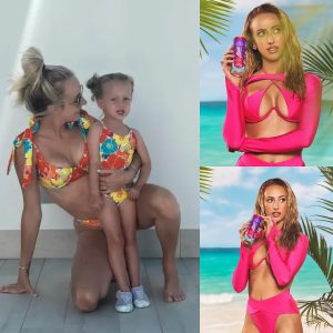 Brittany Mahomes Stuns in Hot Pink Cutout Bikini: "Ready for Love Island"