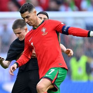 Ronaldo Draws Selfie-Seekers in Chaotic Portugal Win Over Turkey at Euro 2024