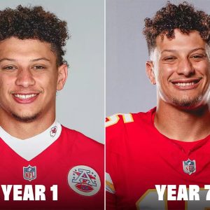 Patrick Mahomes' Transformation: Brittany Shares Endearing Then-and-Now Photos of Her 'Cute' Husband