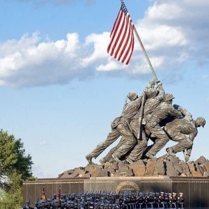 America has completed the memorial to the brave American soldiers.