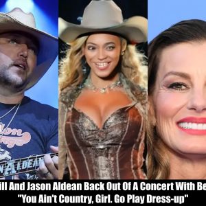 Breaking: Faith Hill And Jason Aldean Back Out Of A Concert With Beyoncé, "You Ain't Country, Girl. Go Play Dress-up"