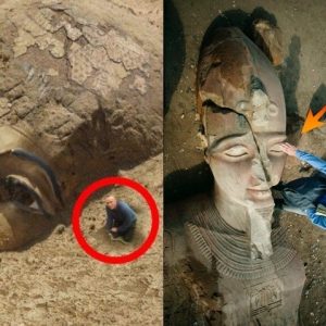 Breaking: Ancient Enigma Uncovered: Anonymous Pharaoh Sculpture Found in Cairo Suburb