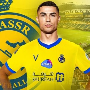 Cristiano Ronaldo in his new season kit and he declares "I feel happy at Al Nassr".