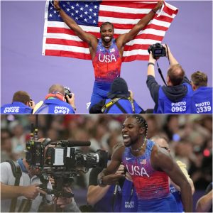 BREAKING NEWS: Noah Lyles wins men's 100m final in photo finish.