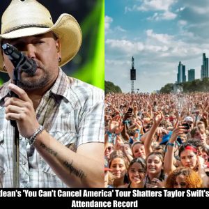 Breaking: Jason Aldean's 'You Can't Cancel America' Tour Shatters Taylor Swift's Concert Attendance Record