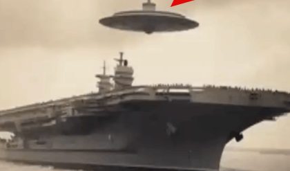 HOT NEWS: Admiral Byrd's alleged UFO encounter on an aircraft carrier in World War I: Witnessed a UFO landing on a warship in 1847.