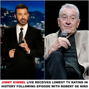 Breaking: Jimmy Kimmel Live Receives Lowest TV Rating in History Following Episode With Robert De Niro