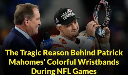 HOT NEWS: The Tragic Reason Behind Patrick Mahomes' Colorful Wristbands During NFL Games.